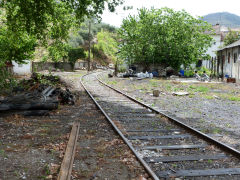 
Loop from the East end to the turntable at Regua Station, April 2012